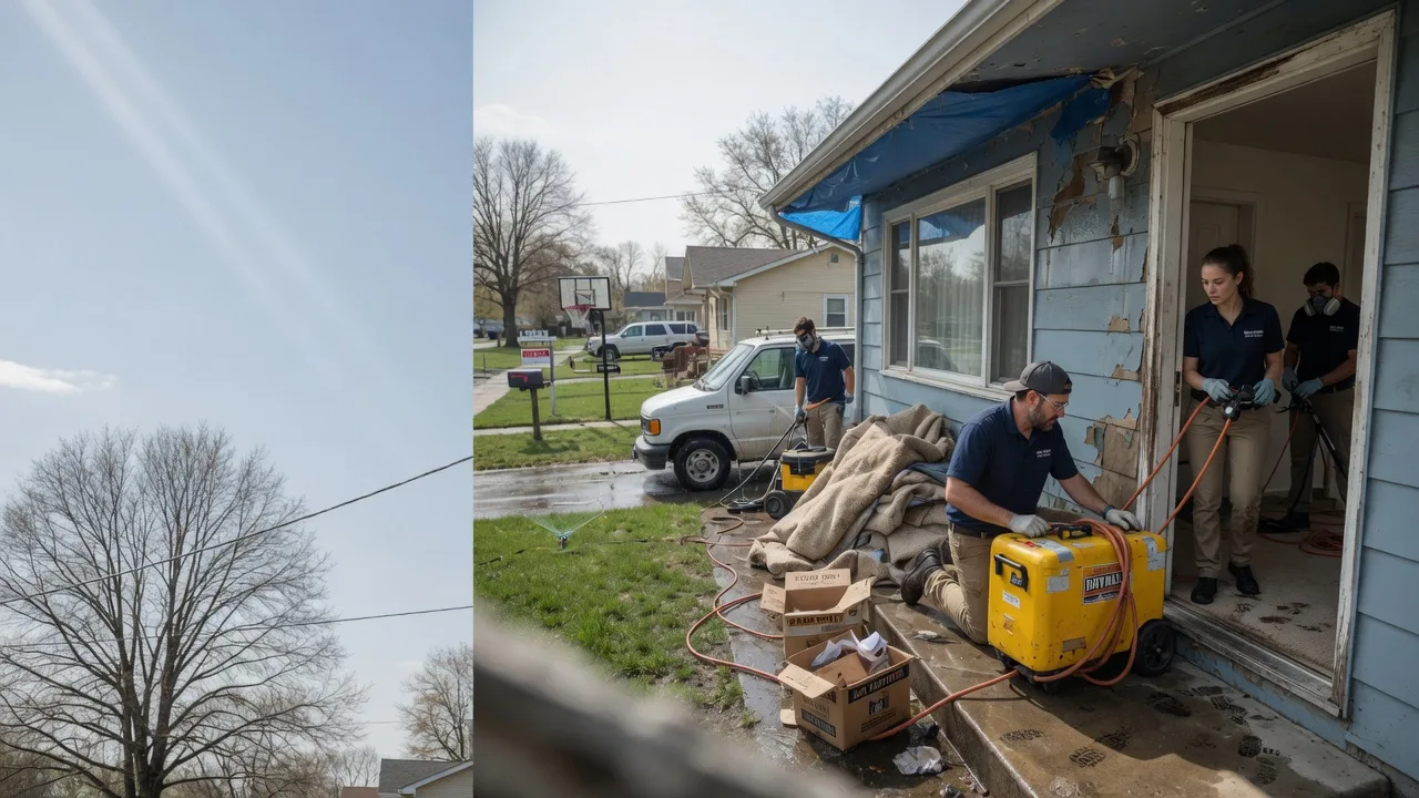 Basement Flood Cleanup in Pringle, SD near me